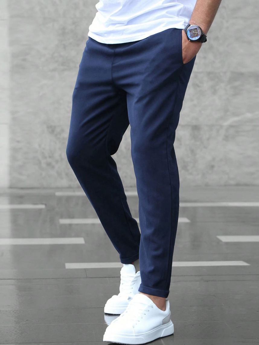 Leo – Pantalones jogger slim fit para hombre