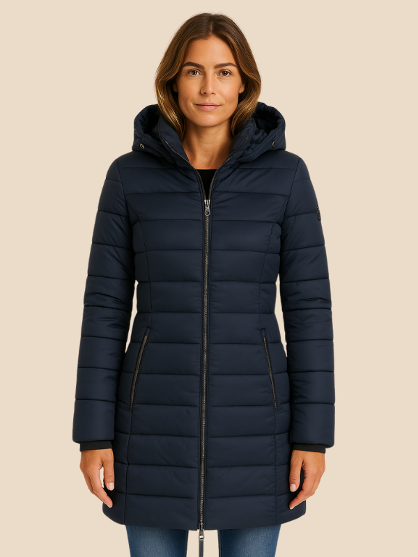 Valentina – Chaqueta acolchada de invierno con capucha para mujer