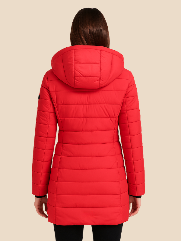Valentina – Chaqueta acolchada de invierno con capucha para mujer