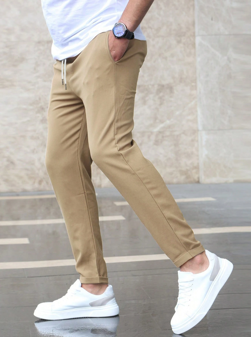Leo – Pantalones jogger slim fit para hombre