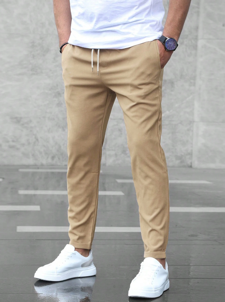 Leo – Pantalones jogger slim fit para hombre