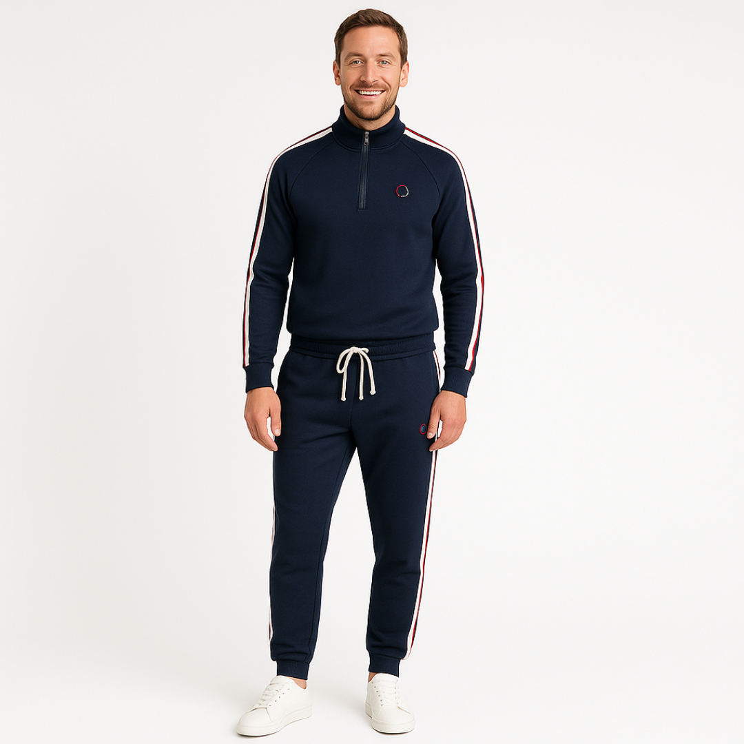 Rafa – Chándal deportivo con cremallera para hombre