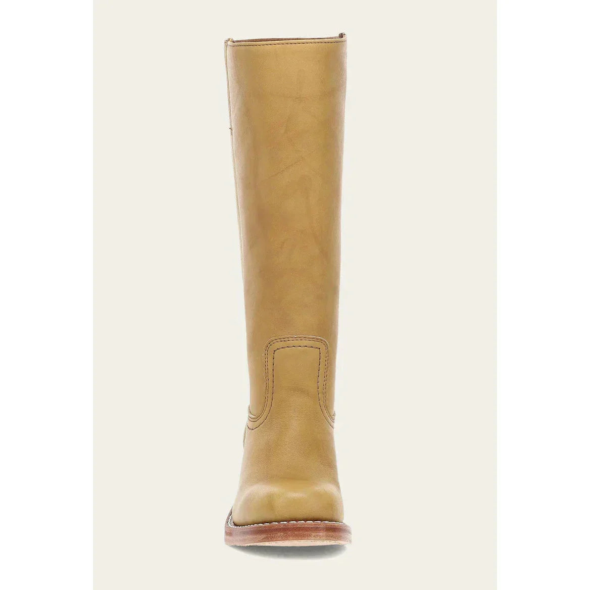 Victoria - Botas altas de mujer en cuero con tacón bajo