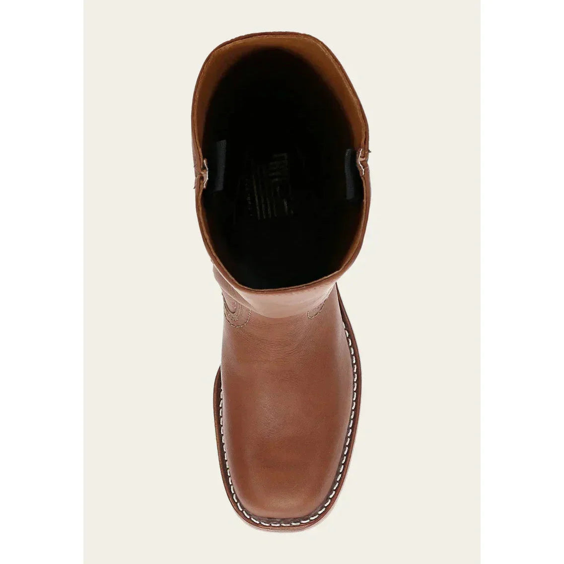 Victoria - Botas altas de mujer en cuero con tacón bajo