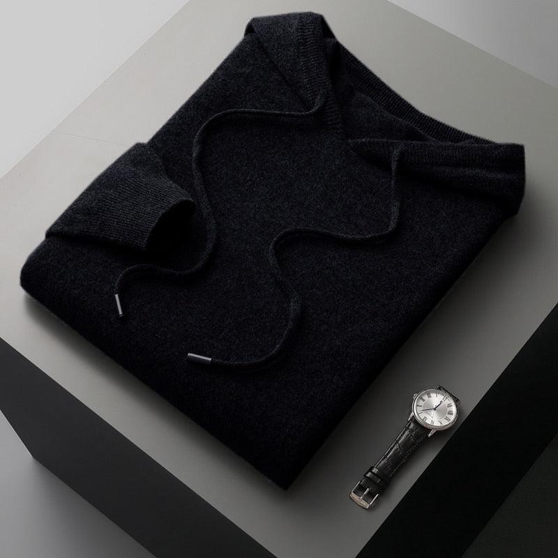 Daniel - Sudadera de hombre con capucha y cordones