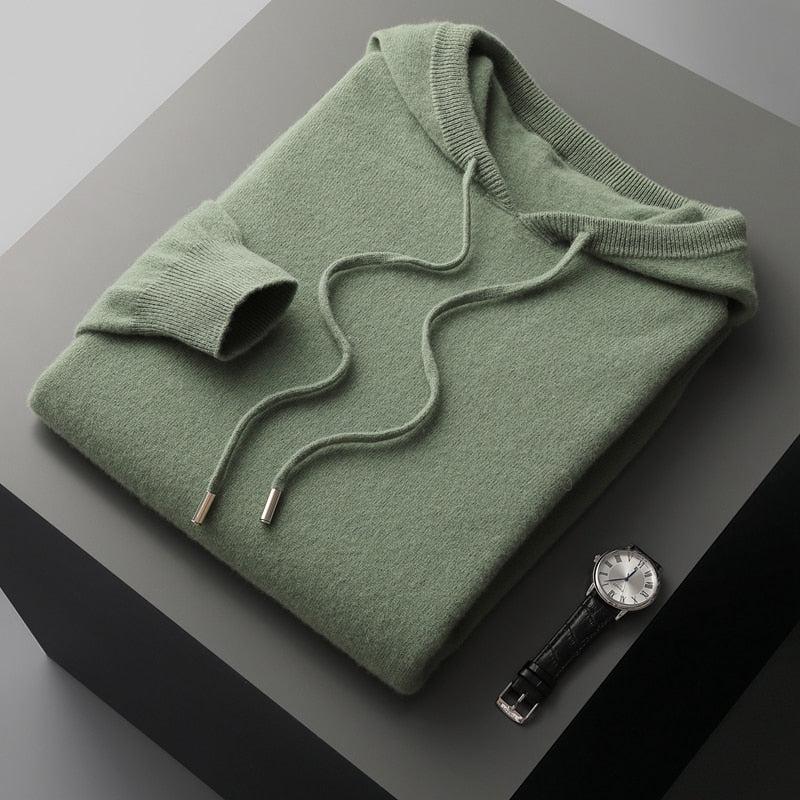 Daniel - Sudadera de hombre con capucha y cordones
