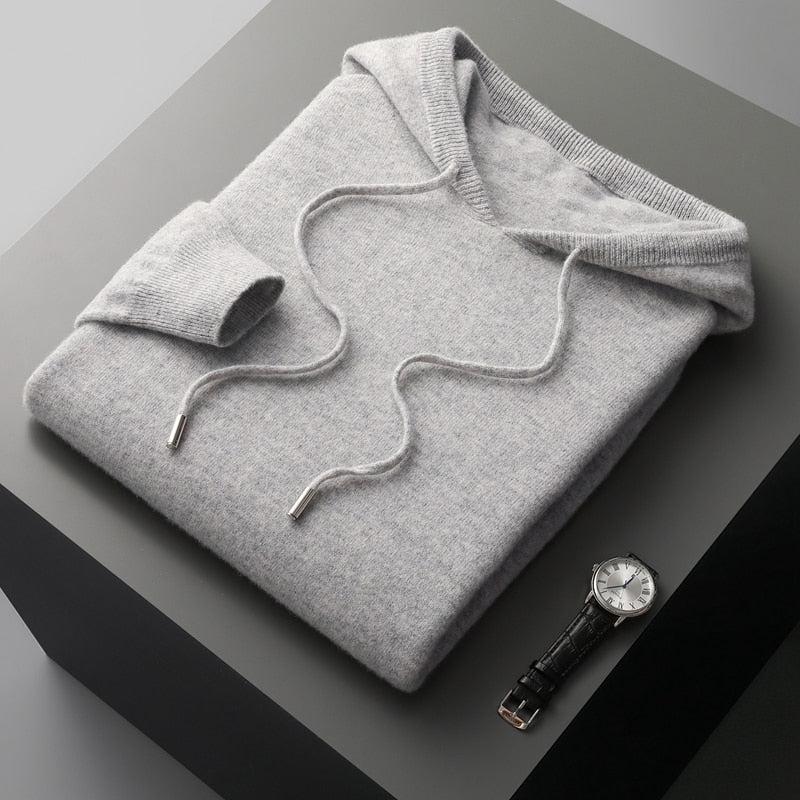 Daniel - Sudadera de hombre con capucha y cordones