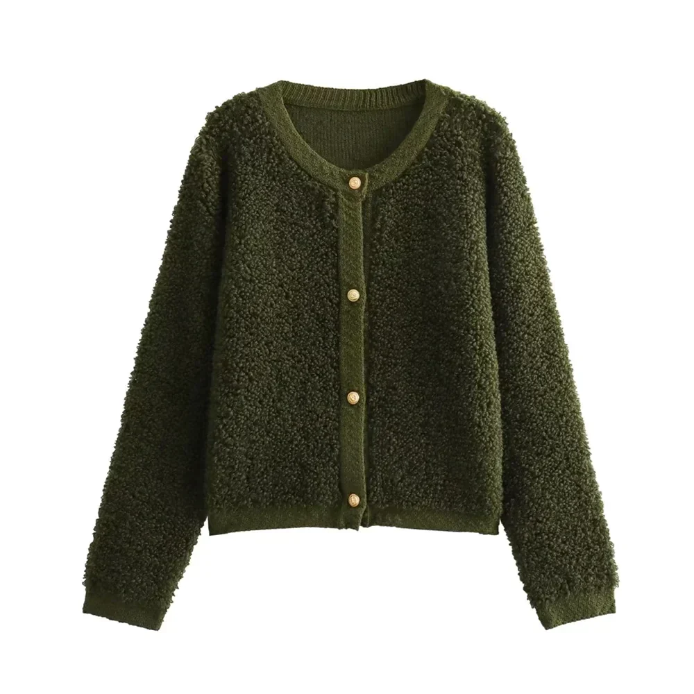 Clara - Chaqueta corta de borreguito mujer
