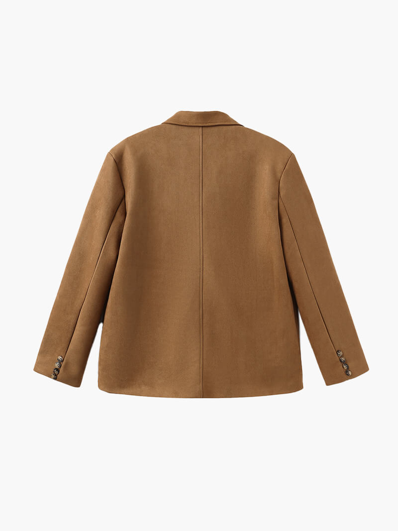 Marina - Chaqueta Mujer de Ante con Botones