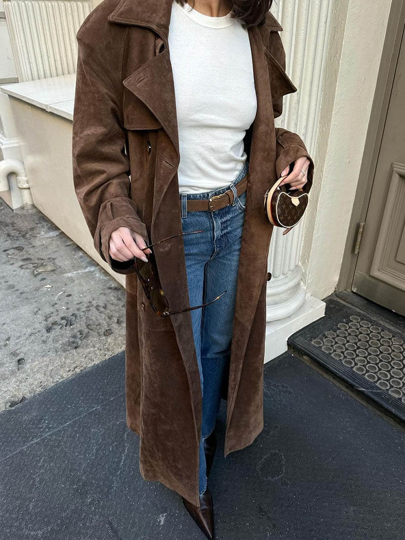 Celiya | Elegante gabardina clásica para mujer