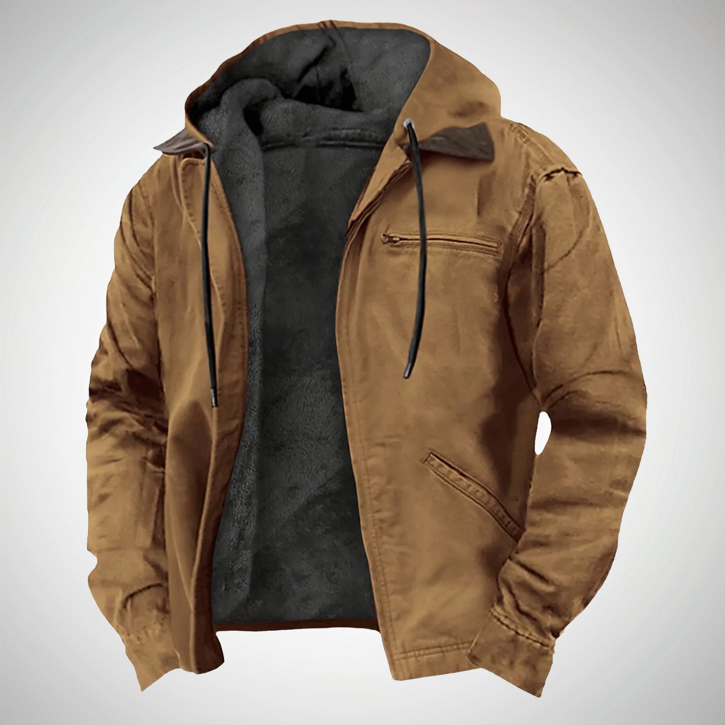 Héctor – Chaqueta de Hombre con Forro Interior y Capucha