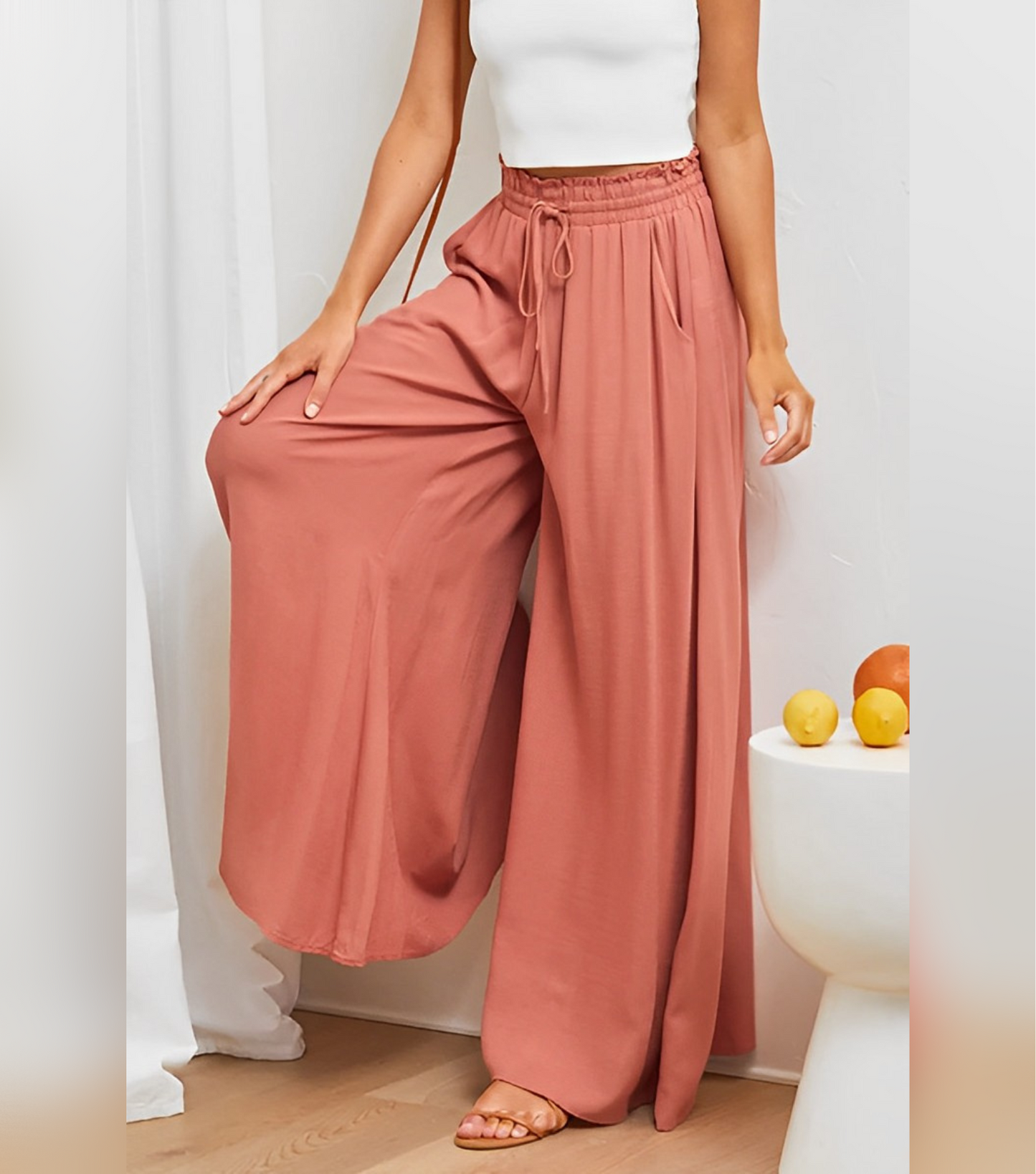 Leliosa | Pantalones de cintura alta favorecedores para mujer, última edición 2024