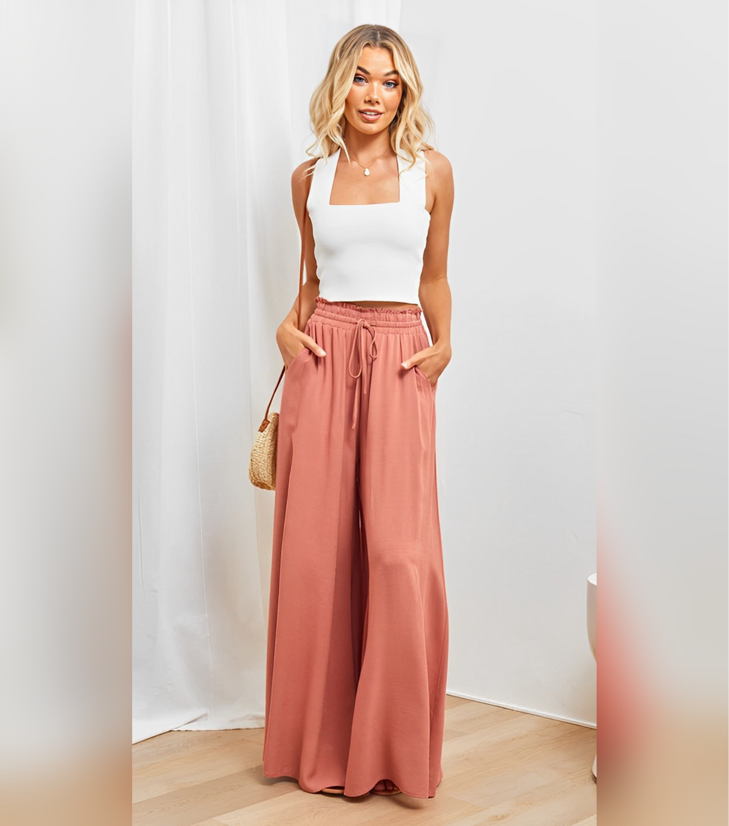 Leliosa | Pantalones de cintura alta favorecedores para mujer, última edición 2024