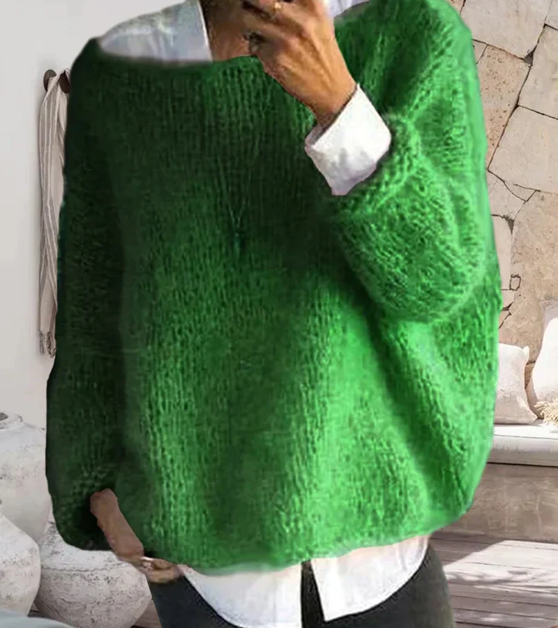 Ariana - Suéter oversize de punto mujer