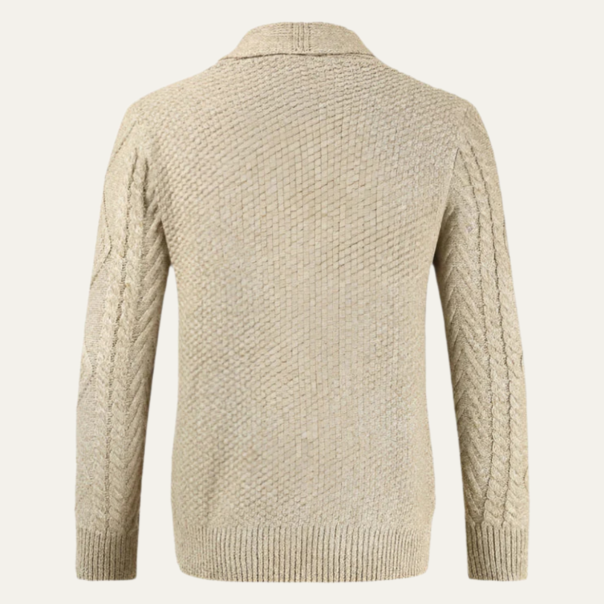 Tomás – Cárdigan de punto trenzado para hombre