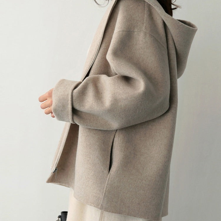 Lucía - Chaqueta de mujer con cremallera y capucha