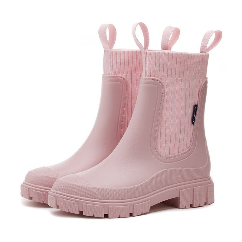 Sofía - Botines de mujer impermeables con caña elástica