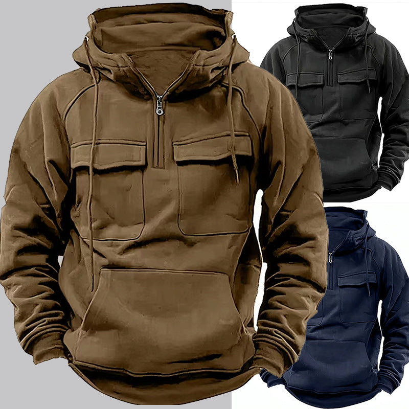 Leonardo - Sudadera de hombre con capucha