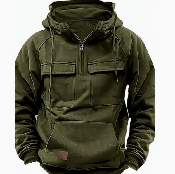 Leonardo - Sudadera de hombre con capucha