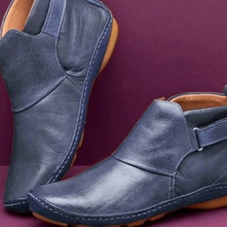 Sofía – Botines Femeninos de Cuero Artesanal