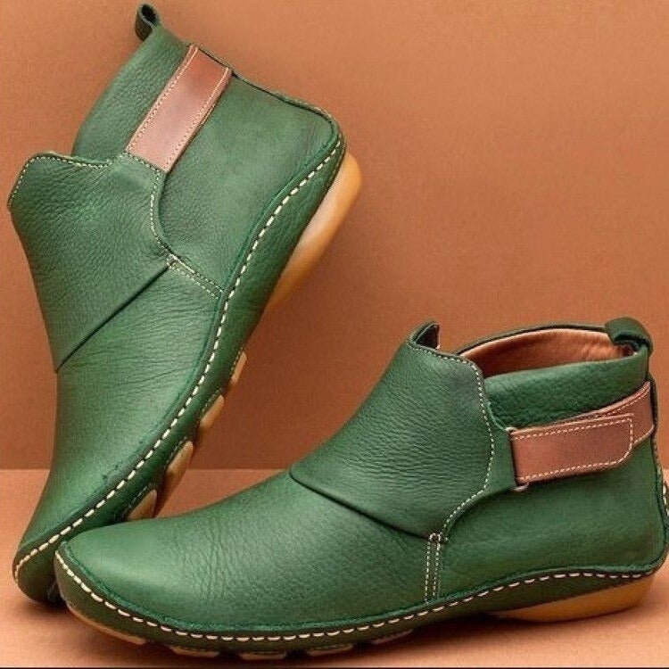 Sofía – Botines Femeninos de Cuero Artesanal