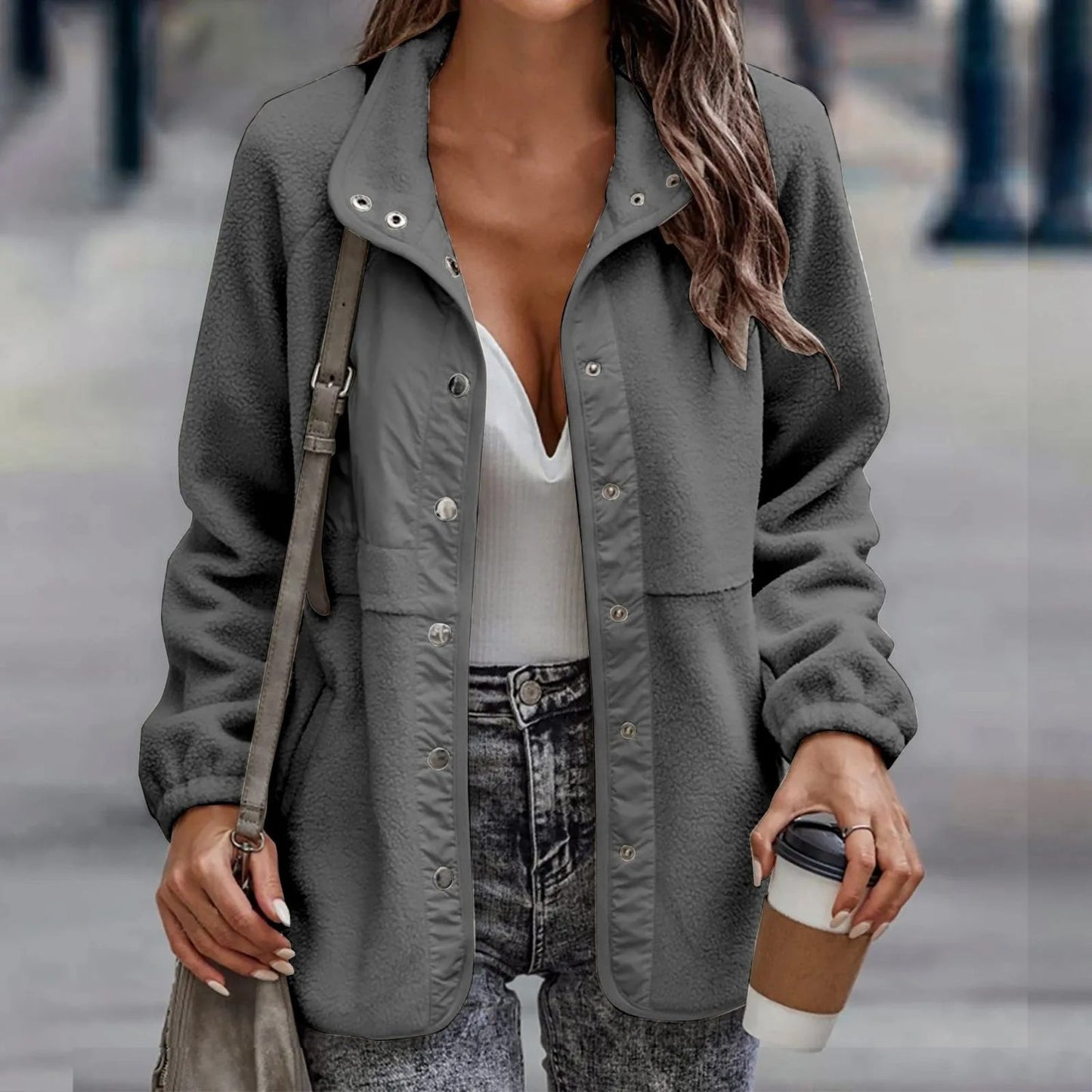 Lucía - Chaqueta polar mujer casual