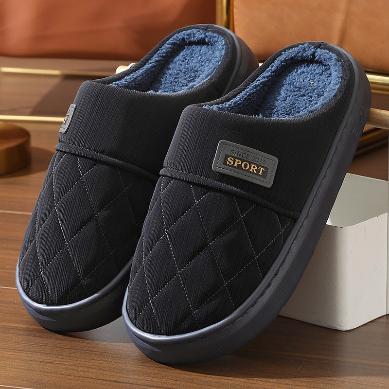 Lucas - Pantuflas de hombre acolchadas