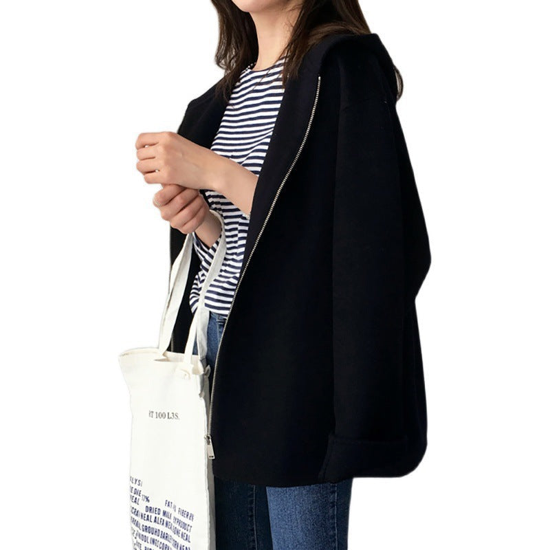 Lucía - Chaqueta de mujer con cremallera y capucha