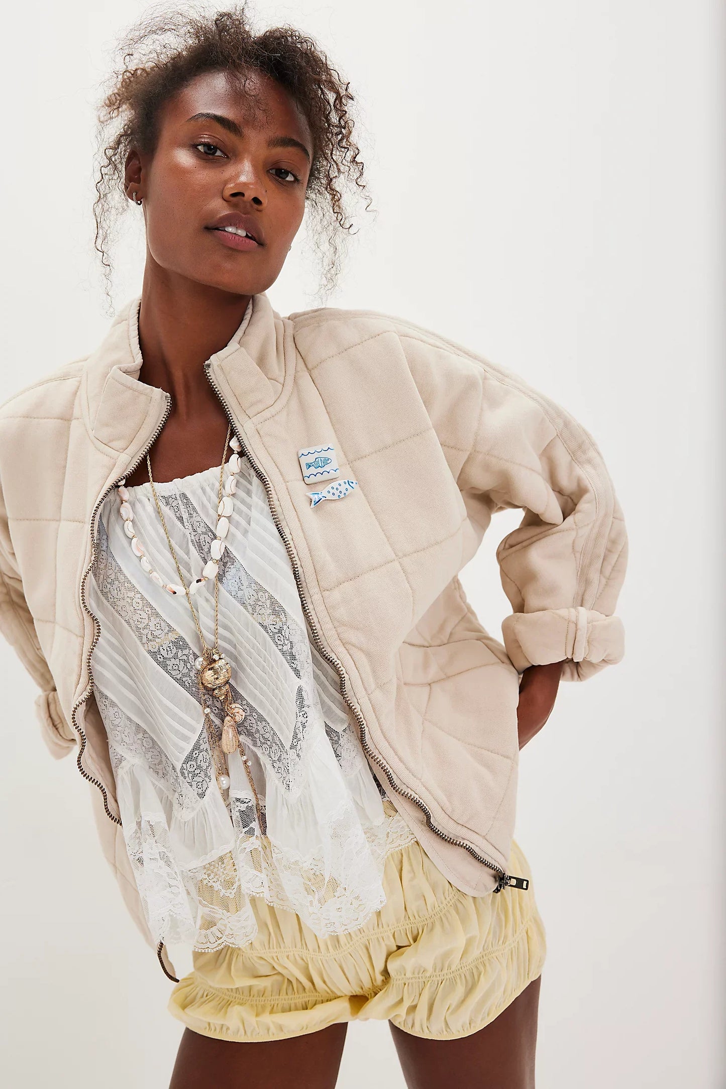 Sara – Chaqueta Acolchada Femenina de Estilo Casual Moderno