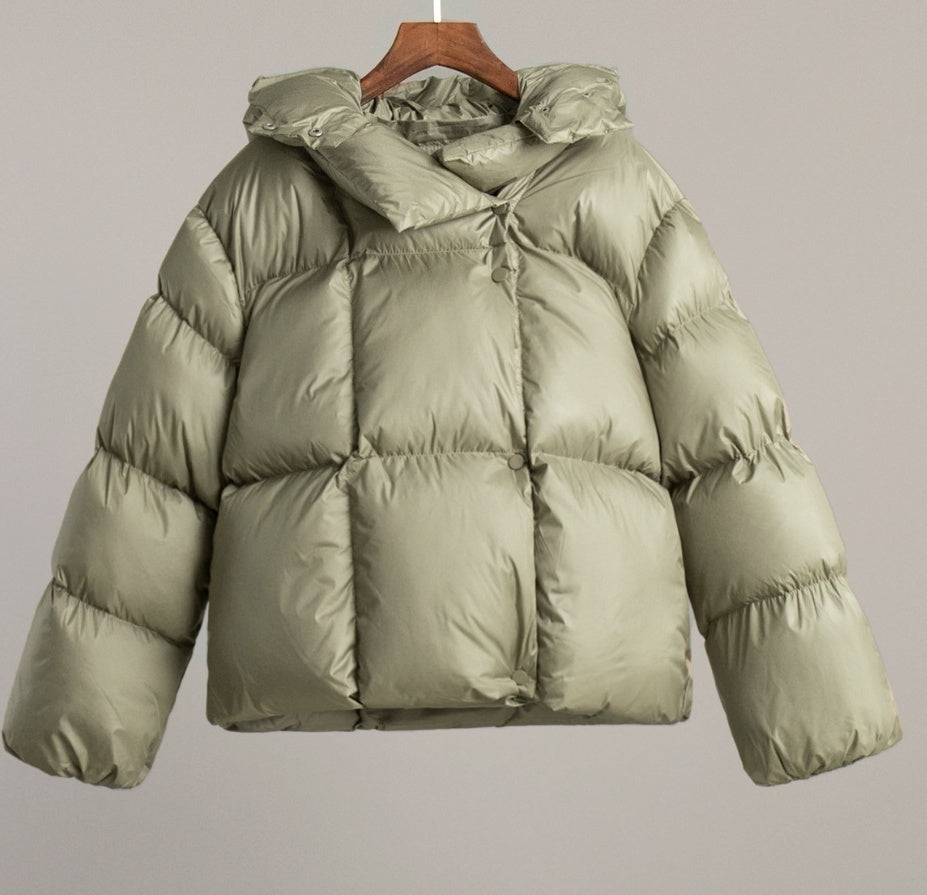 Claudia – Chaqueta acolchada oversize para mujer