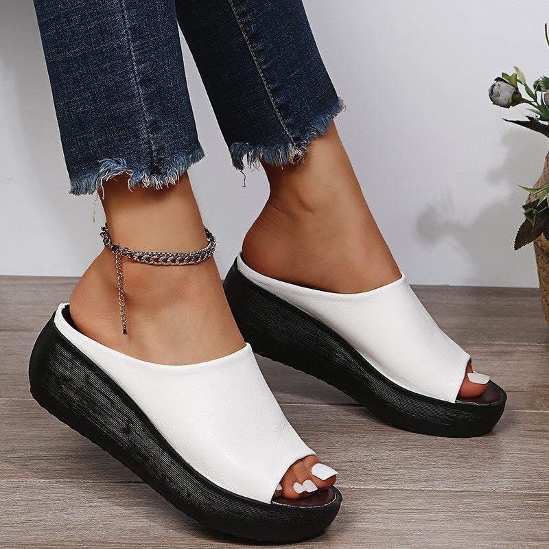 Eva – Sandalia de plataforma elegante y cómoda