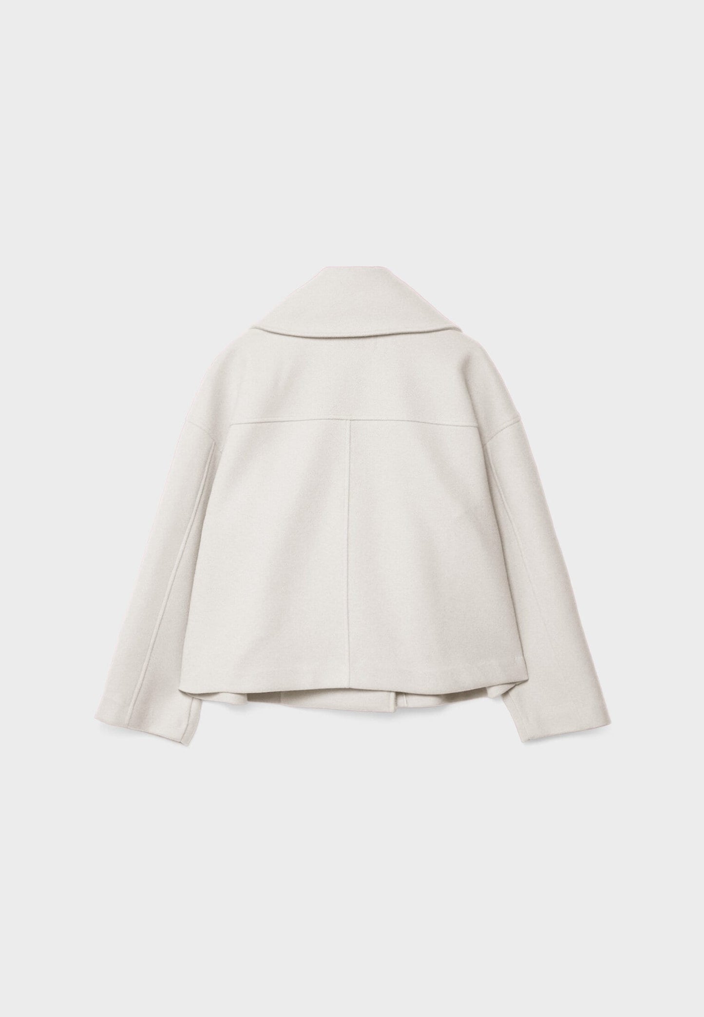 Natalia - Chaqueta corta de mujer con solapa y botones