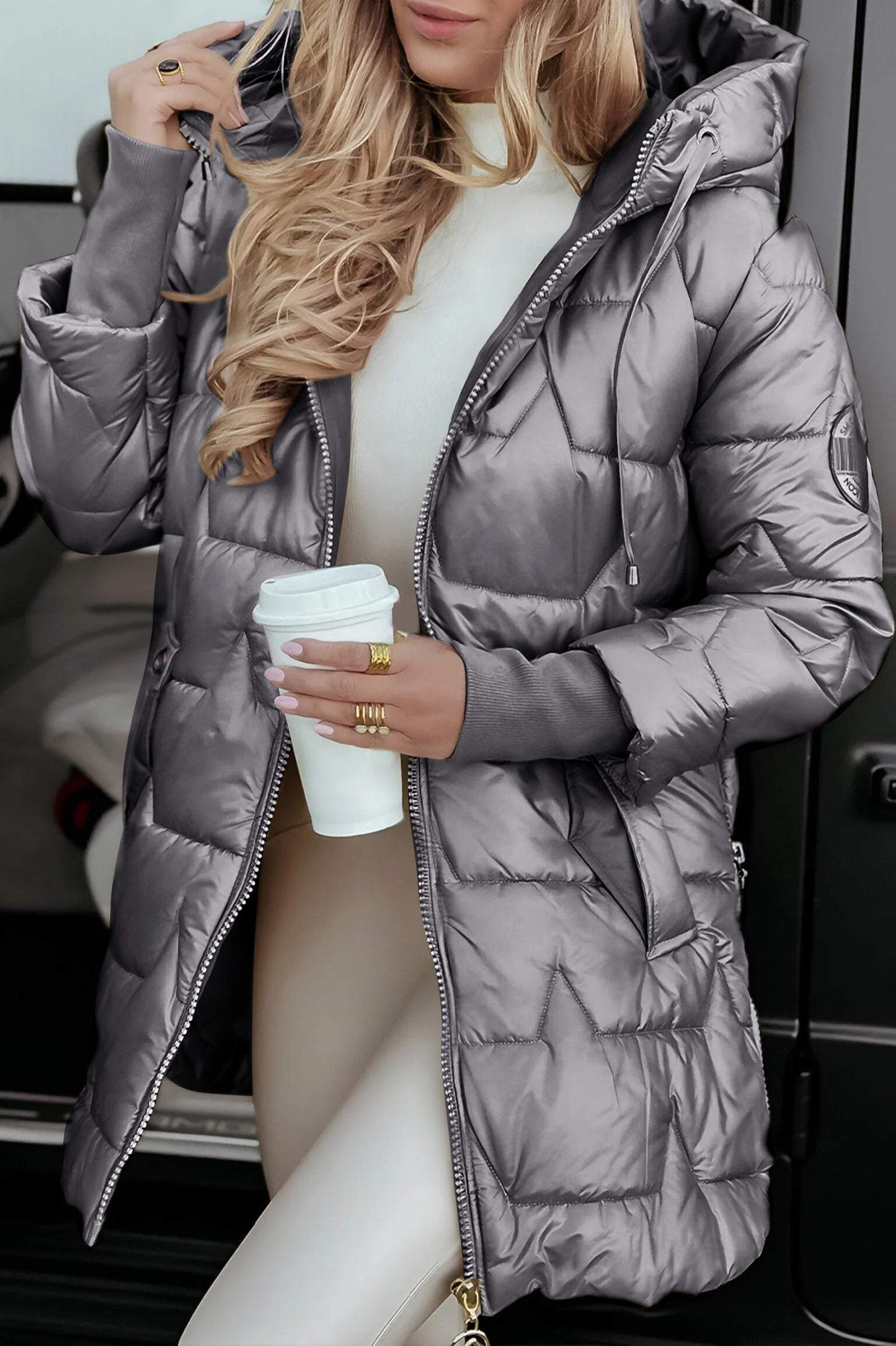 Hazel™ | Herbst Jacke - Jas - Braun / S