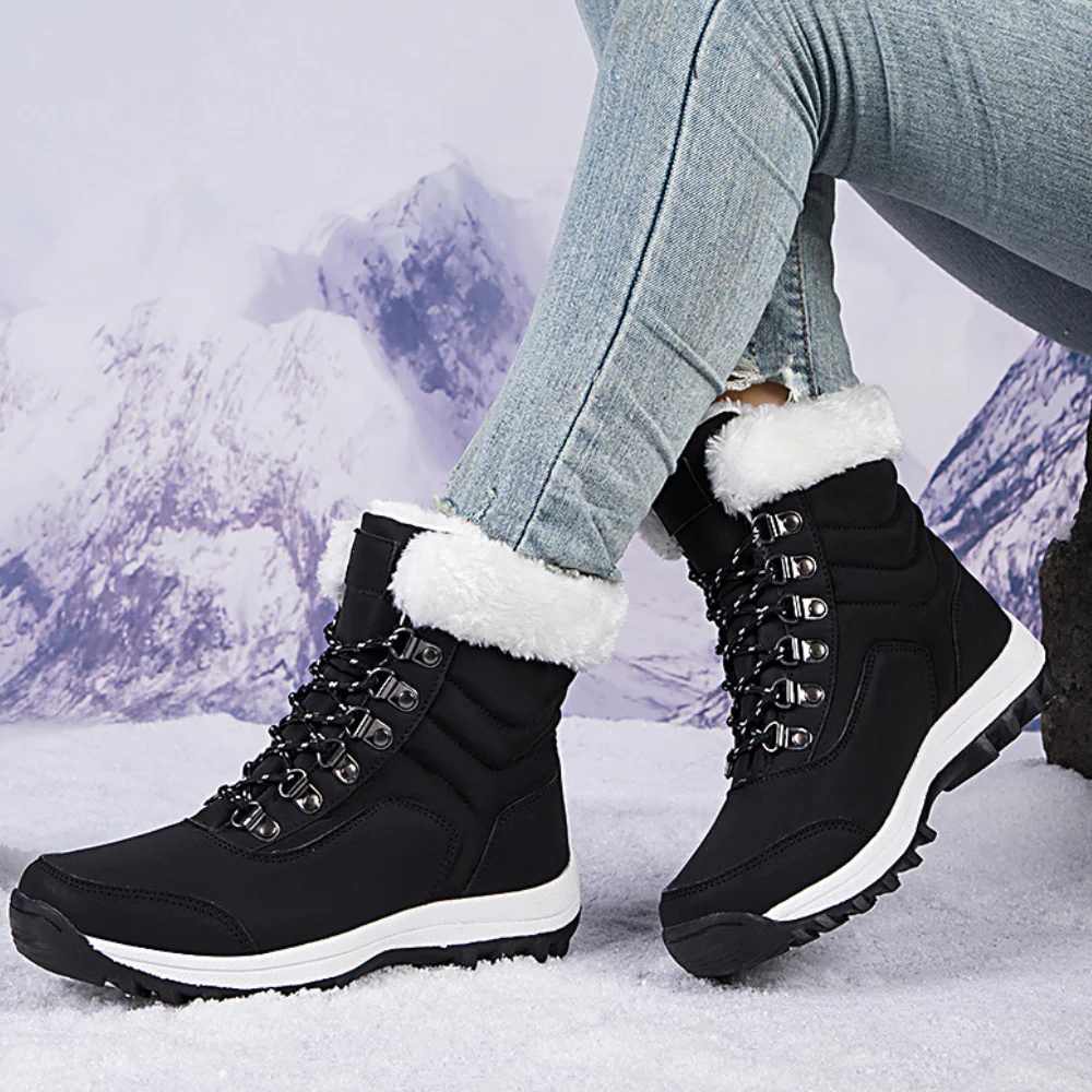 Marta - Botas de mujer de invierno impermeables con forro de pelo