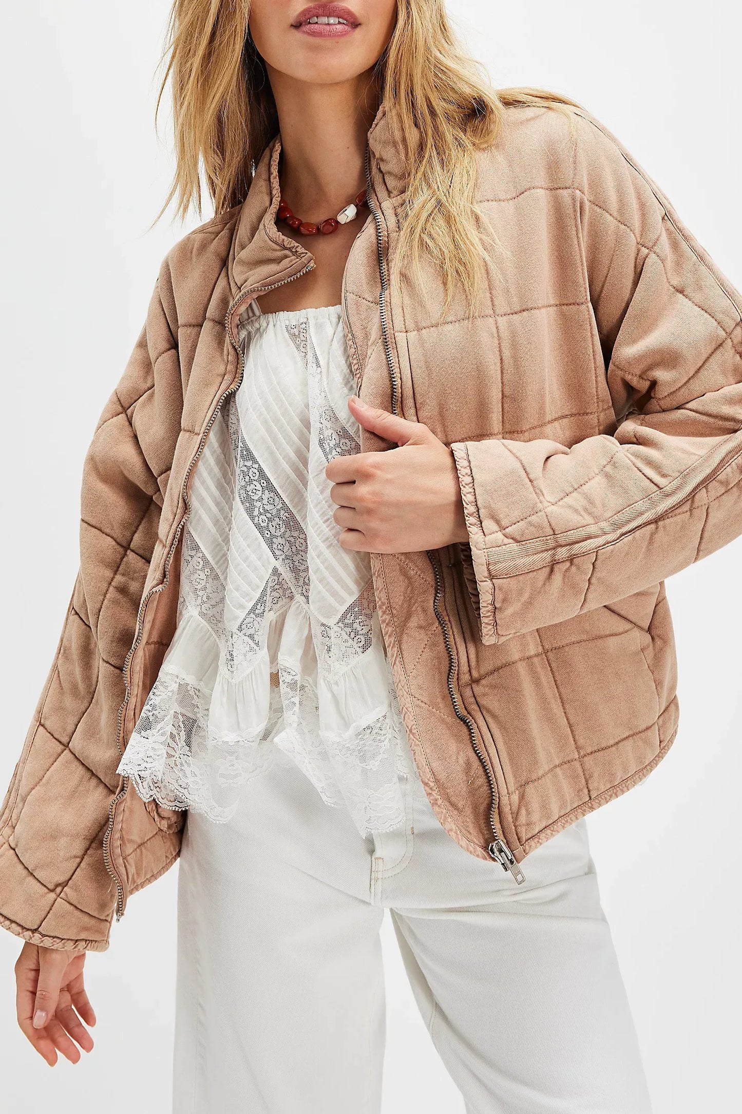 Sara – Chaqueta Acolchada Femenina de Estilo Casual Moderno