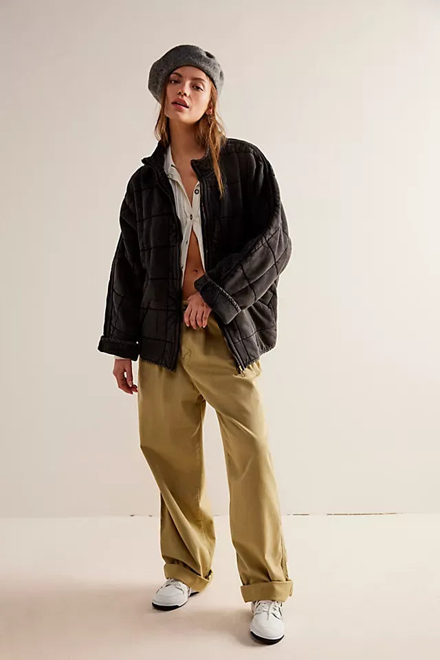 Sara – Chaqueta Acolchada Femenina de Estilo Casual Moderno