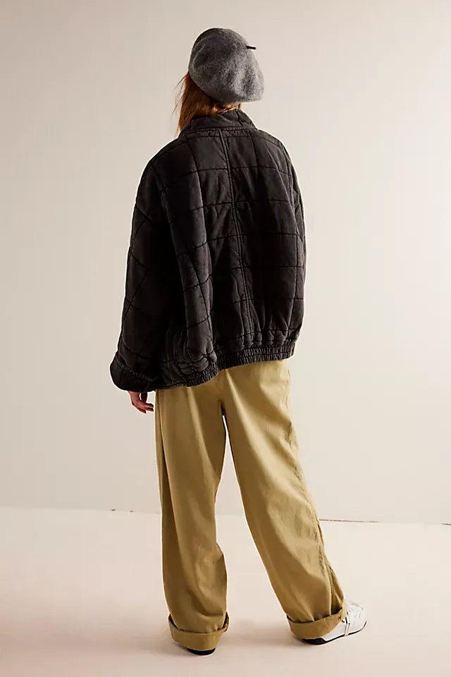 Sara – Chaqueta Acolchada Femenina de Estilo Casual Moderno