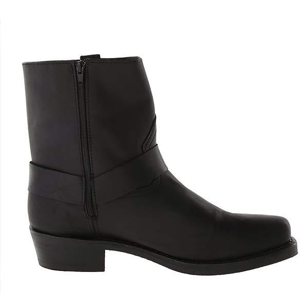 Nikolas - Botas de hombre en cuero estilo biker con hebilla