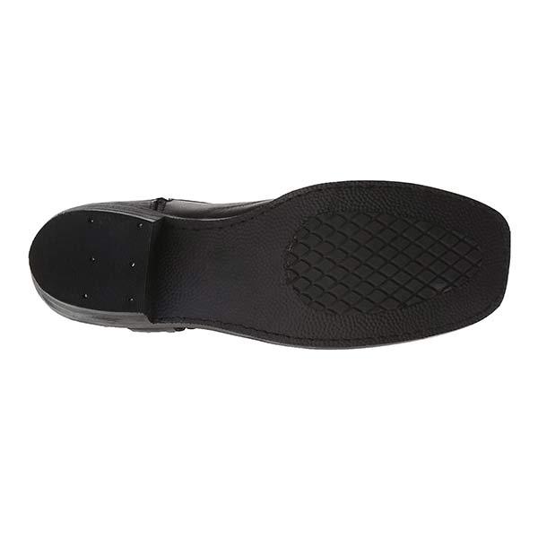 Nikolas - Botas de hombre en cuero estilo biker con hebilla