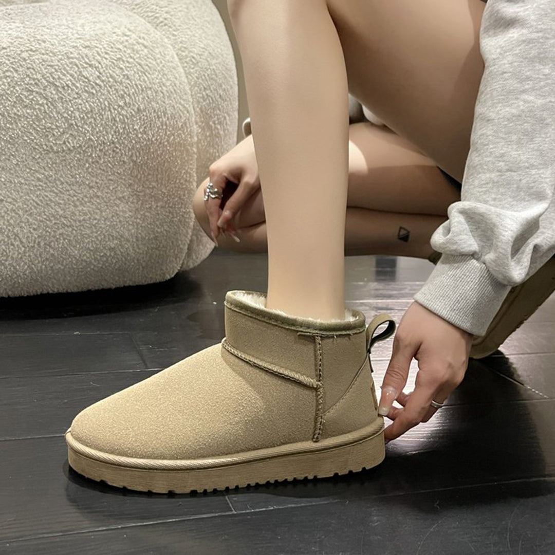 Clara - Botines de mujer con forro de borrego