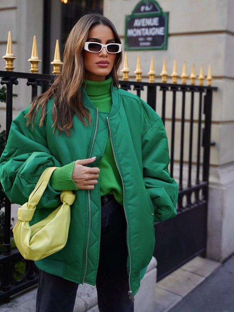 Aurora - Chaqueta bomber para mujer ligera y casual