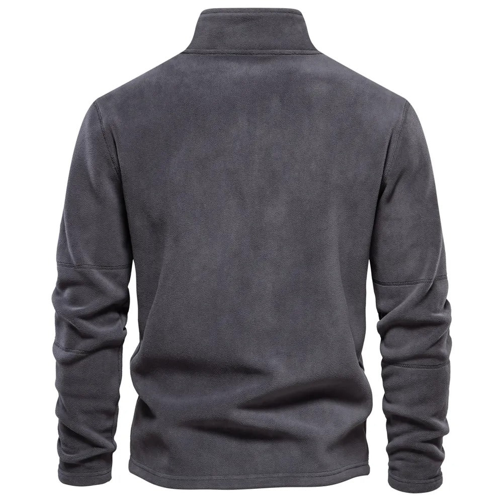 Oliver - Jersey polar con cremallera al cuello hombre