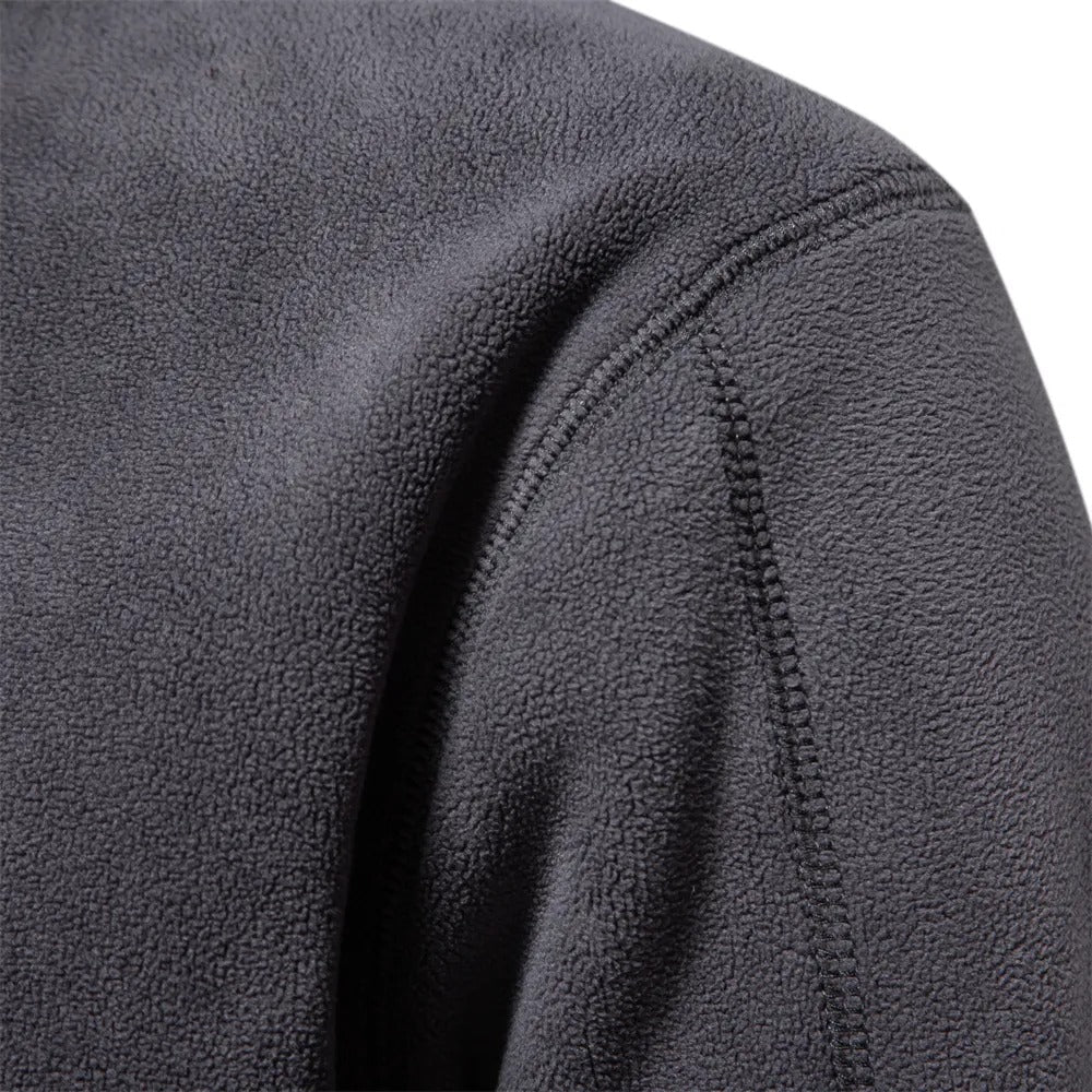 Oliver - Jersey polar con cremallera al cuello hombre
