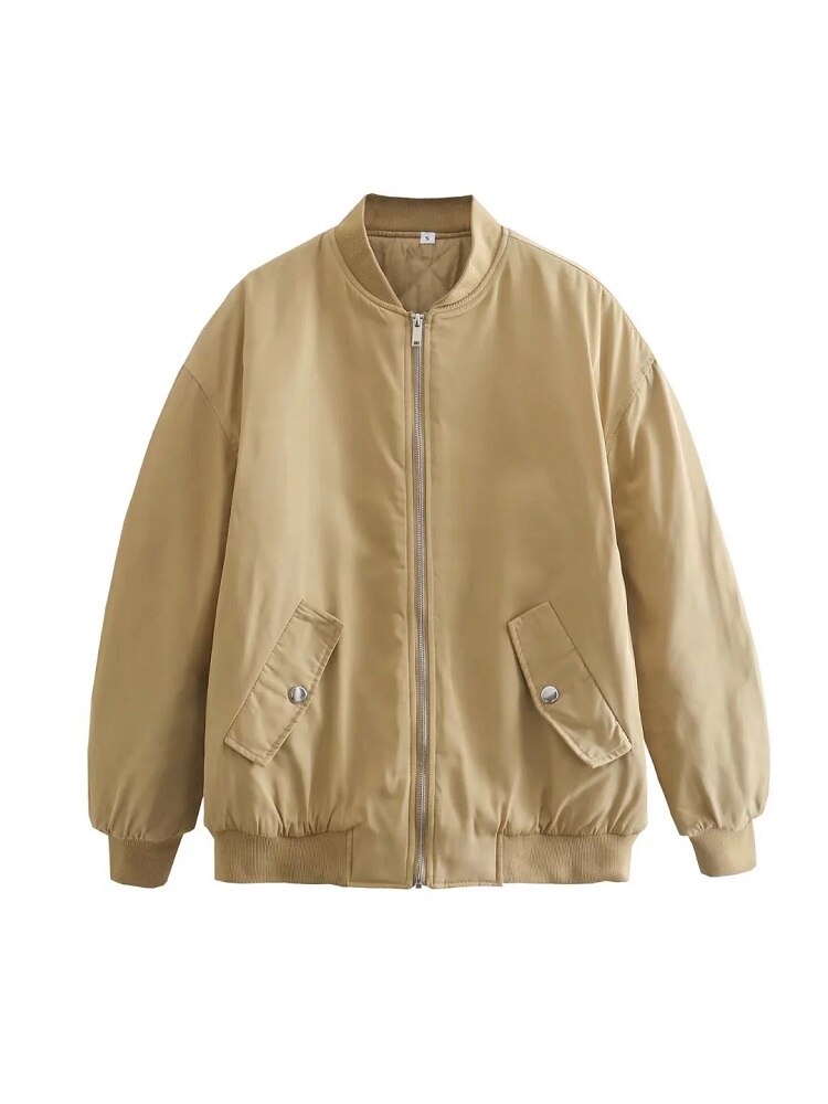 Aurora - Chaqueta bomber para mujer ligera y casual