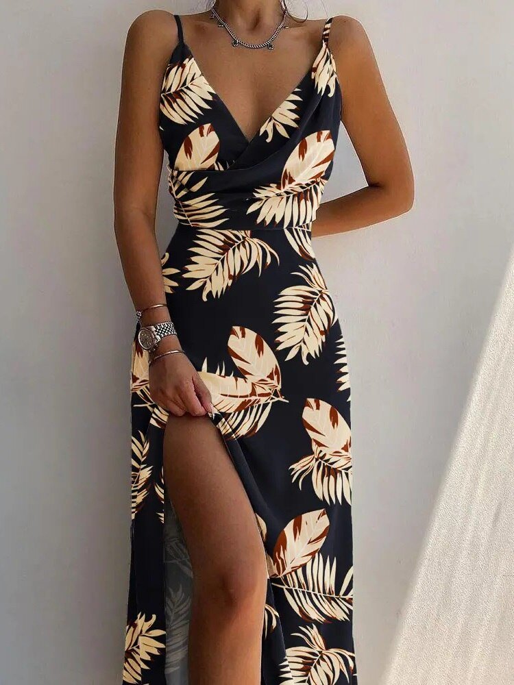 Alicia | Vestido con cuello en V