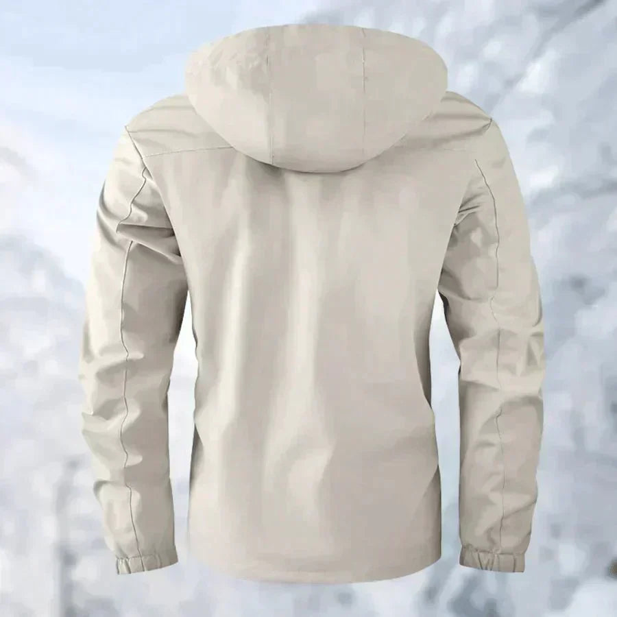 Hugo - Chaqueta negra con capucha multi-bolsillos hombre