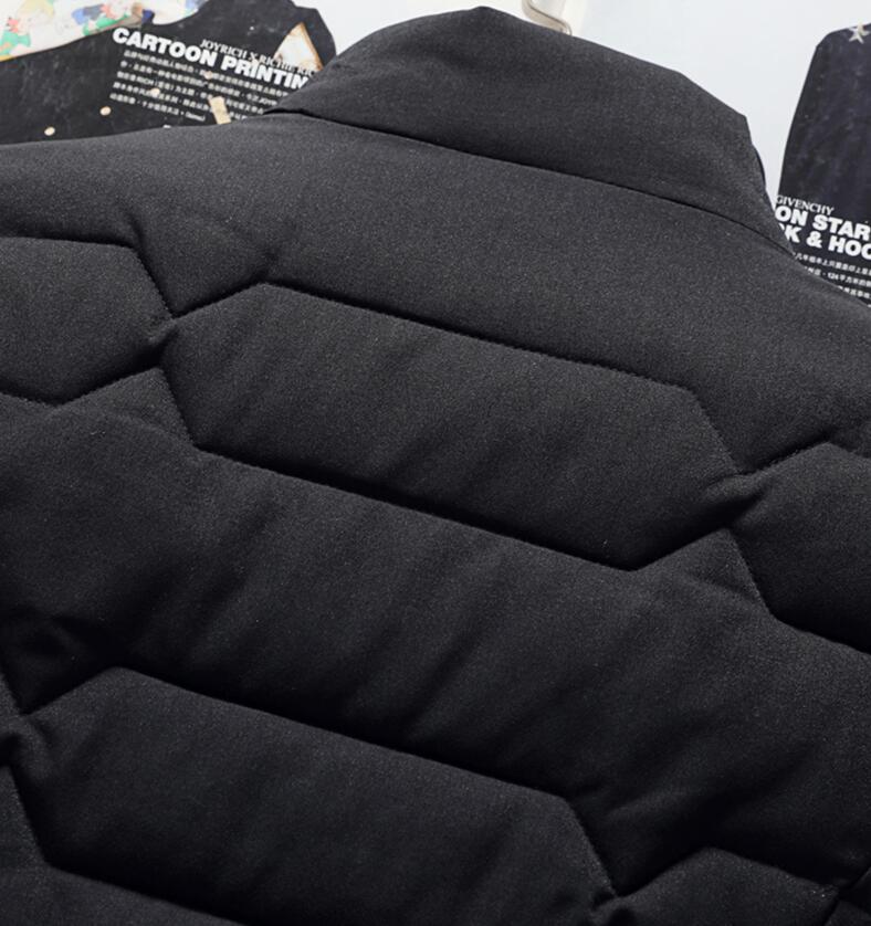 Adrián - Chaqueta de hombre acolchada con cremallera y bolsillos