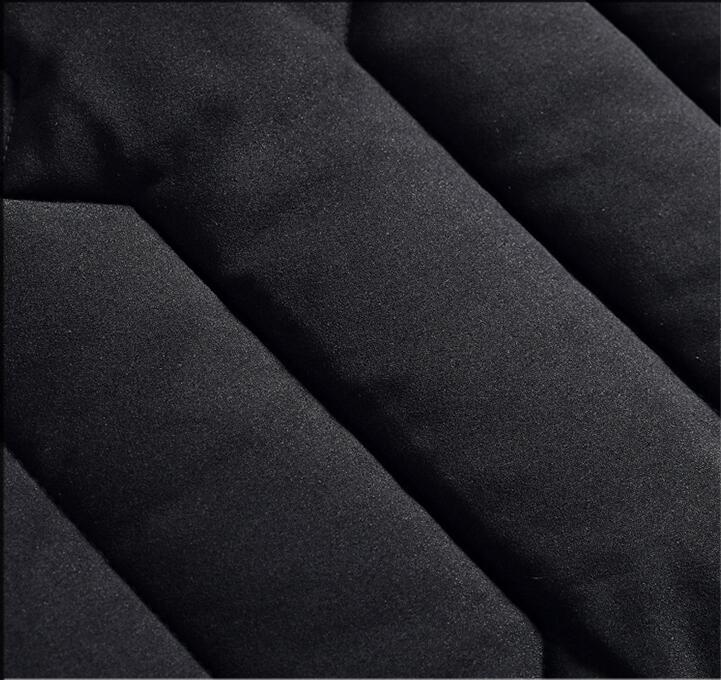 Adrián - Chaqueta de hombre acolchada con cremallera y bolsillos