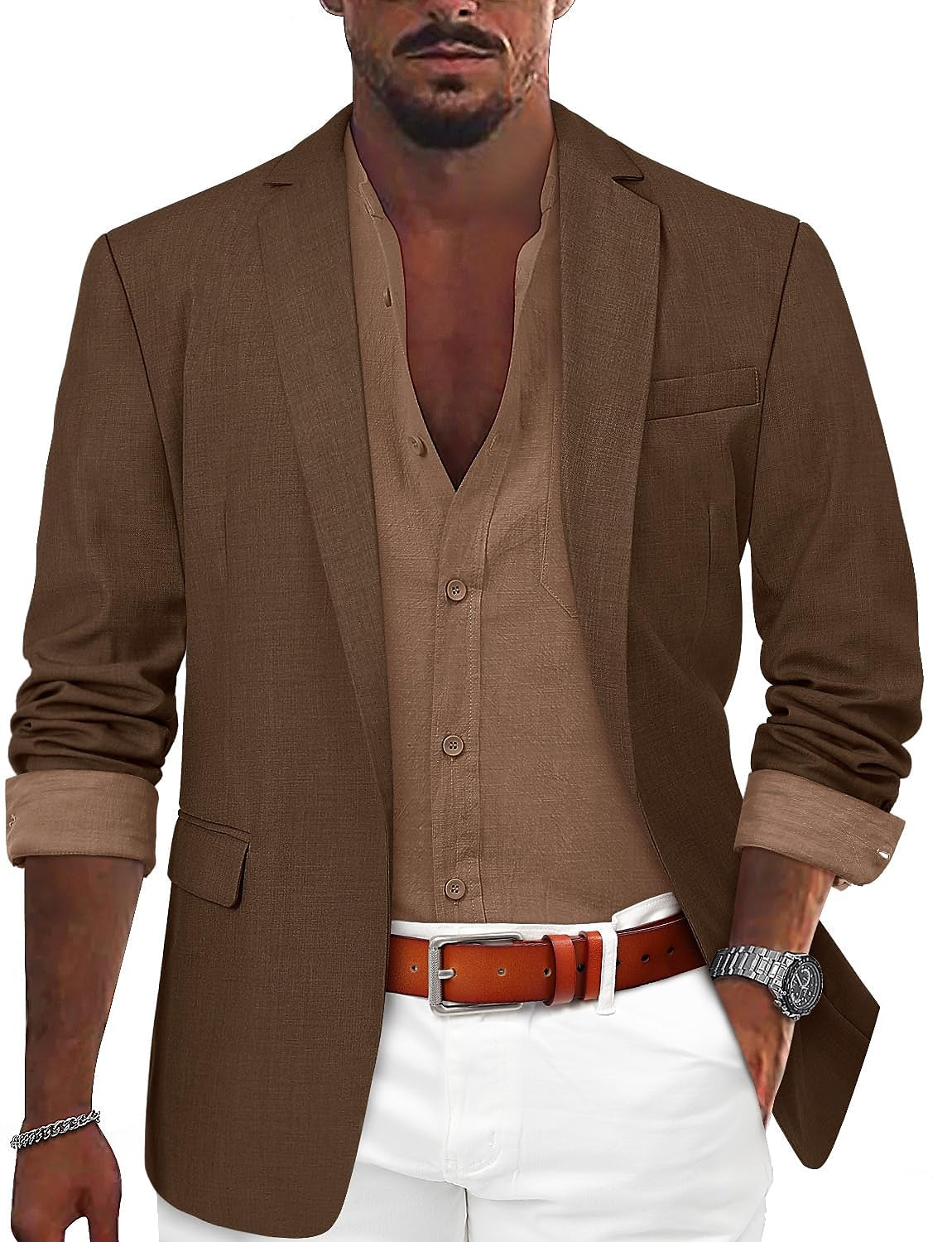 Enzo – Blazer Casual de Estilo Moderno para Hombre