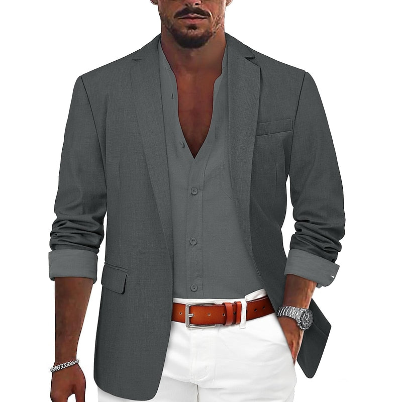 Enzo – Blazer Casual de Estilo Moderno para Hombre